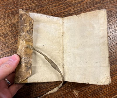 Lot 285 - Manuscript Volume. A manuscript notebook of observations on religion, circa 1655