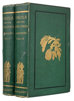 Lot 25 - Monteiro (Joachim John).  Angola and the River Congo, 1st edition, 2 volumes, 1875