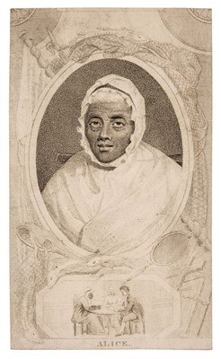Lot 180 - Slavery. Portrait of Alice, circa 1805