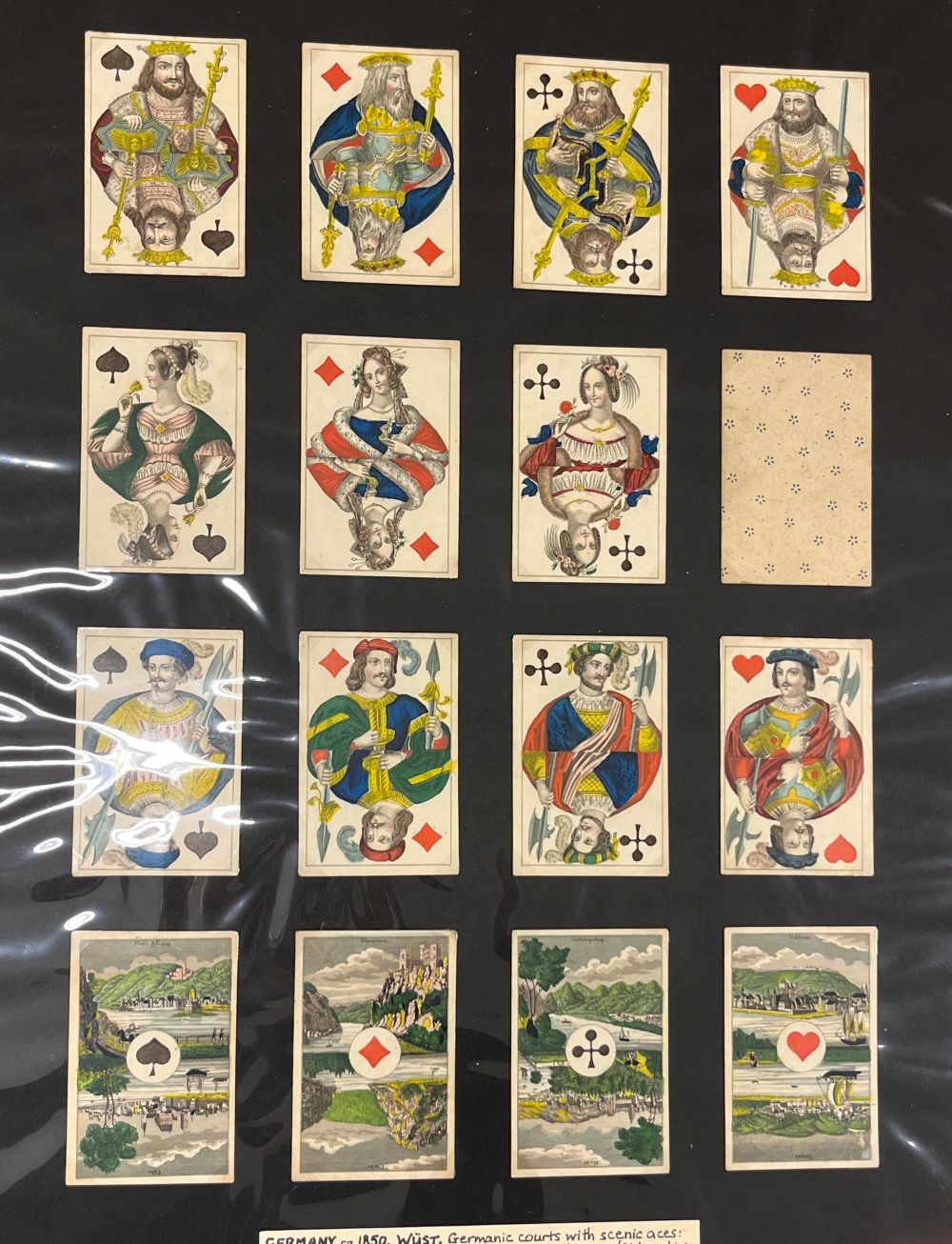 Lot 260 - Translucent playing cards. Playing Cards