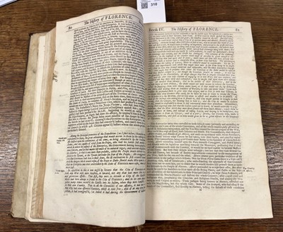 Lot 310 - Machiavelli (Niccolo). Works, 1695