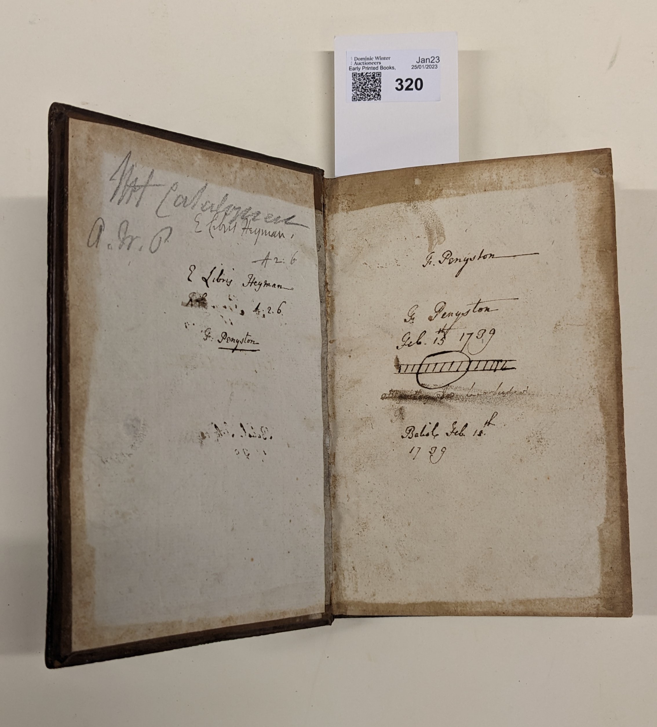 Lot 320 Ozanam (Jacques). A Mathematical Dictionary,