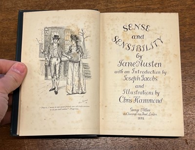 Lot 408 - Austen (Jane). Sense and Sensibility, London: George Allen, 1899