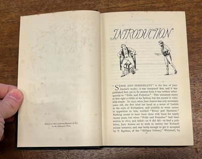 Lot 408 - Austen (Jane). Sense and Sensibility, London: George Allen, 1899