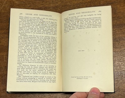 Lot 408 - Austen (Jane). Sense and Sensibility, London: George Allen, 1899