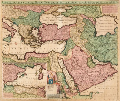 Lot 135 - Ottoman Empire. De Wit (Frederick), Turcicum Imperium sive Magni Turcarum..., circa 1700