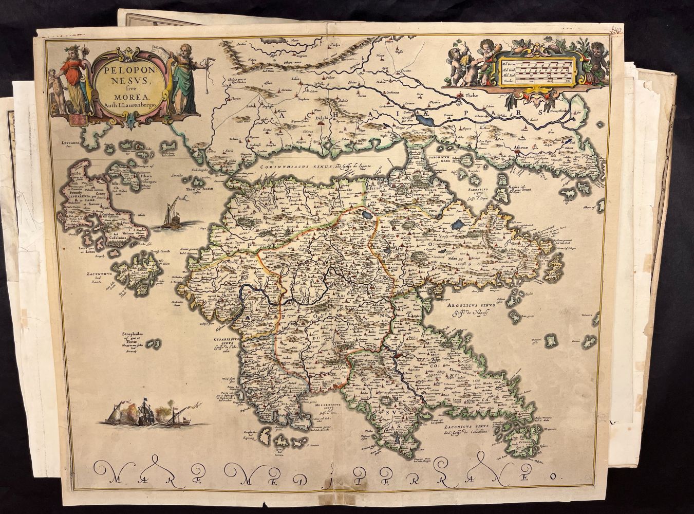 Lot 123 - Maps. A collection of approximately 70 maps,