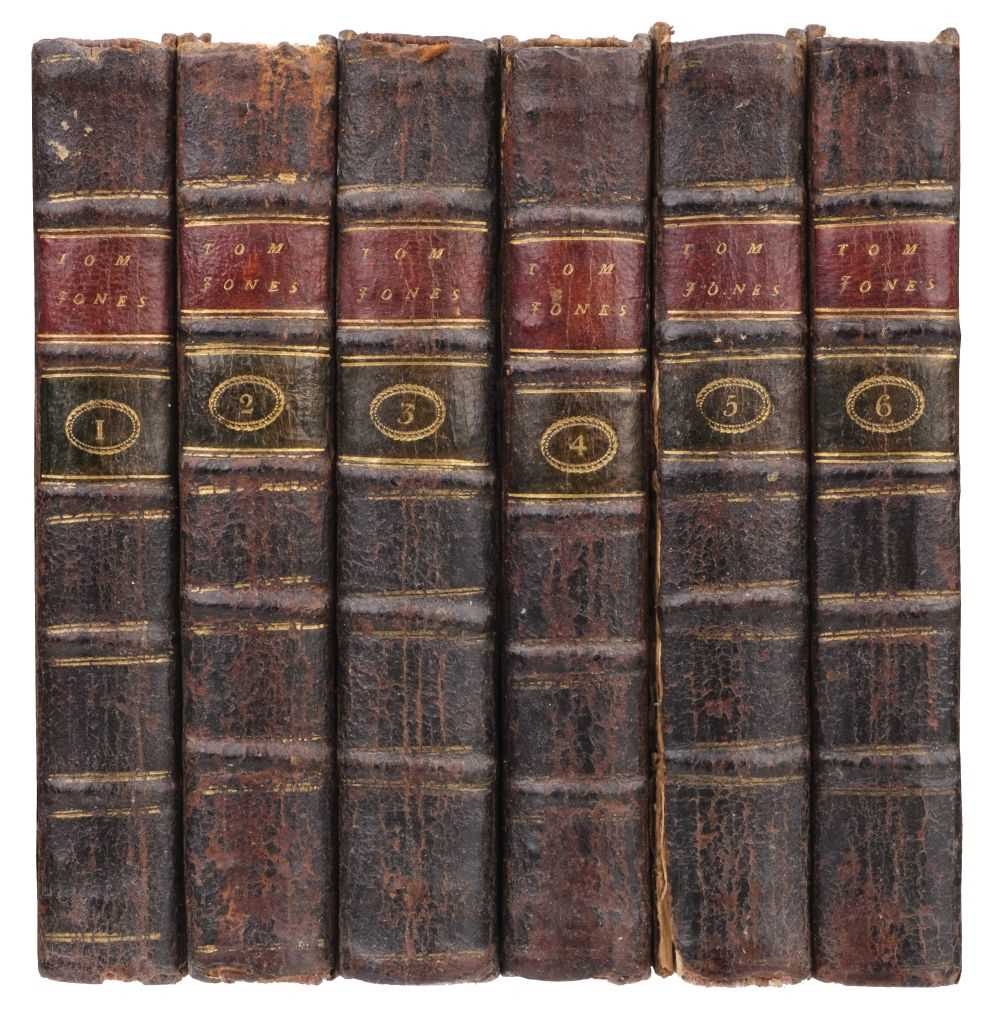 Lot 342 - Fielding (Henry). The History of Tom Jones, a Foundling, 6 volumes,, 1749