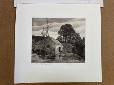 Lot 358 - Badmin (Stanley Roy, 1906-1989). Priory Pond, 1932, etching