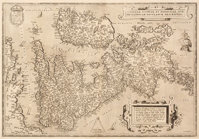 Lot 88 - British Isles. Ortelius (Abraham), Angliae, Scotiae et Hiberniae sive Britannicar..., [1570]