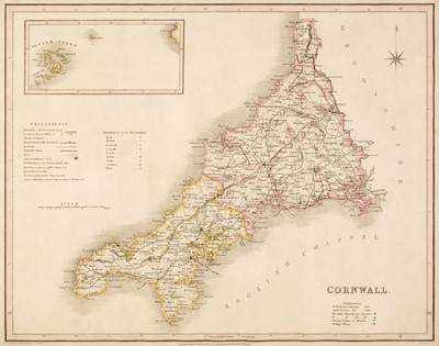 Lot 124 - Maps. Murray (T. L.), A collection of fourteen county maps, 1832