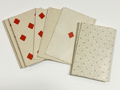 Lot 244 - German playing cards. Hamburg pattern, Christoffer, Cornelius & Peter Suhr, between 1818-1828