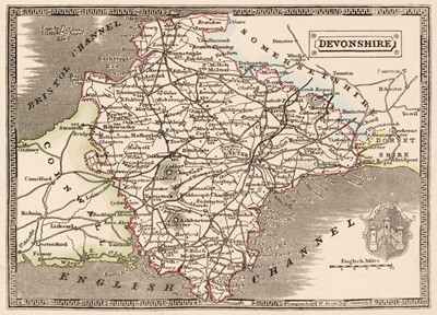 Lot 55 - Johnson (Thomas). Johnson's Atlas of England; with all the Railways..., 1847
