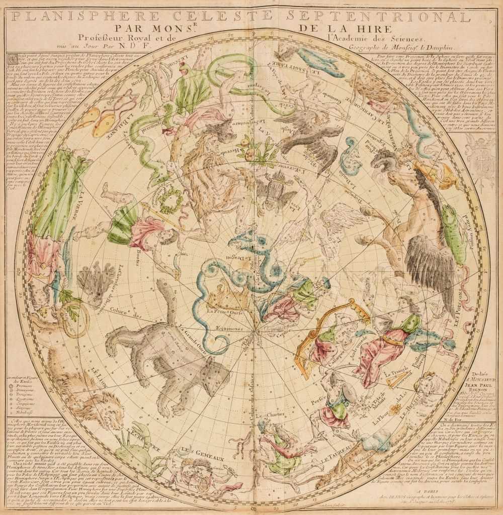 Lot 96 - Celestial Maps. De Fer (Nicolas), Planisphere