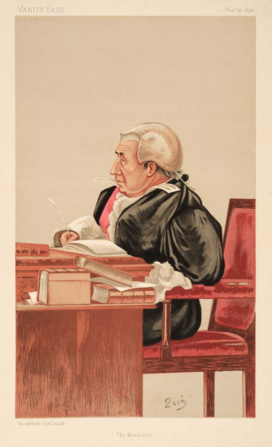 Lot 183 - Vanity Fair. A collection of approximately 45 legal caricatures, late 19th & early 20th century