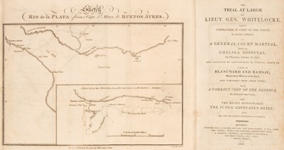 Lot 358 - Whitelocke (John). The Trial at Large of Lieut. Gen. Whitelocke, 1808