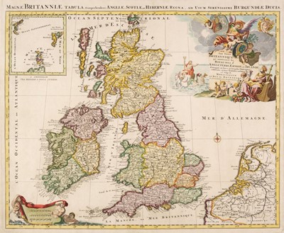 Lot 87 - British Isles. Jaillot (Alexis Hubert), Les Isles Britannique..., [1725]