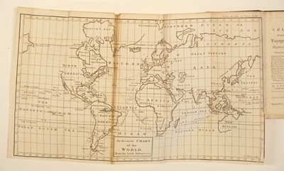 Lot 2 - Barrow (John). A collection of Authentic Voyages & Discoveries, 3 volumes, 1765
