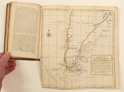 Lot 2 - Barrow (John). A collection of Authentic Voyages & Discoveries, 3 volumes, 1765