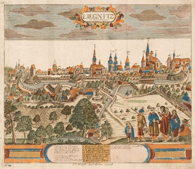 Lot 140 - Poland. A collection of 30 Polish town and city plans, 16th - 19th century