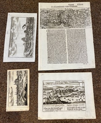 Lot 140 - Poland. A collection of 30 Polish town and city plans, 16th - 19th century