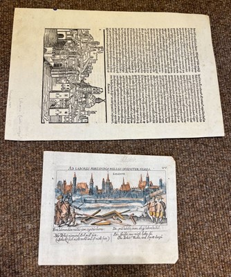 Lot 140 - Poland. A collection of 30 Polish town and city plans, 16th - 19th century