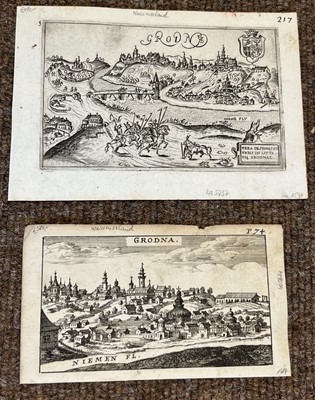 Lot 140 - Poland. A collection of 30 Polish town and city plans, 16th - 19th century