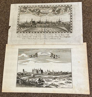 Lot 140 - Poland. A collection of 30 Polish town and city plans, 16th - 19th century