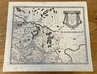 Lot 112 - Lithuania. Sanson (Nicholas), Partie du Lithuanie..., Paris, 1665