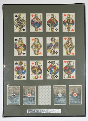 Lot 253 - German playing cards. Swiss Canton Costumes, Berlin?, unknown maker, circa 1870, & 5 others