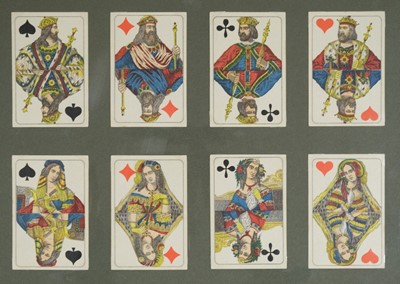 Lot 253 - German playing cards. Swiss Canton Costumes, Berlin?, unknown maker, circa 1870, & 5 others