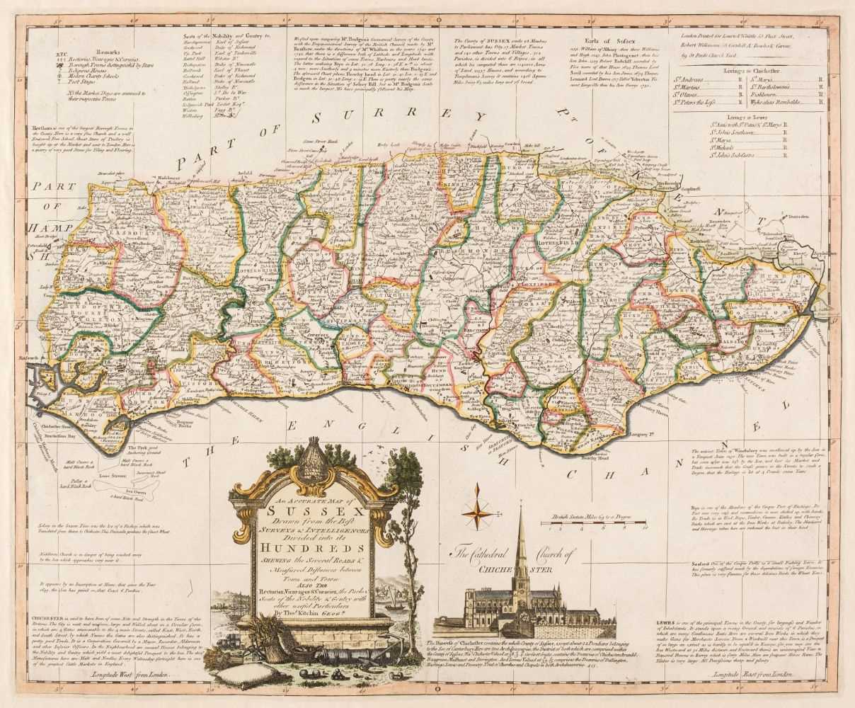 Lot 82 - British County Maps. A collection of approximately 120 maps, 17th - 19th century