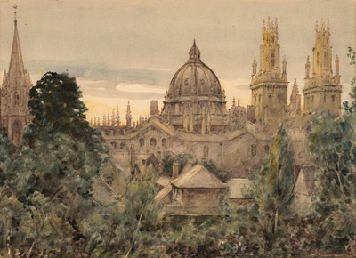 Lot 165 - Nicholls (George Frank, 1885-1937). View of Oxford from Queen's College