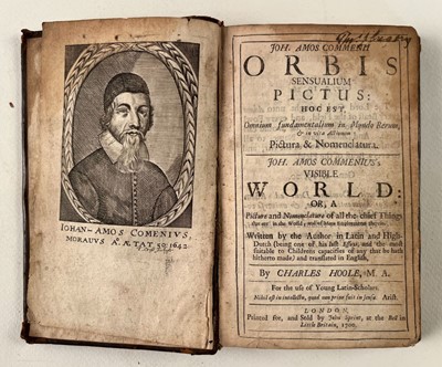 Lot 317 - Comenius (Johann Amos). Commenii Orbis Sensualim Pictus, 1700