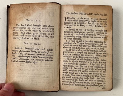 Lot 317 - Comenius (Johann Amos). Commenii Orbis Sensualim Pictus, 1700