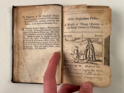 Lot 317 - Comenius (Johann Amos). Commenii Orbis Sensualim Pictus, 1700