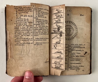 Lot 317 - Comenius (Johann Amos). Commenii Orbis Sensualim Pictus, 1700