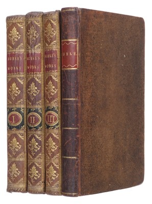 Lot 349 - Burke, Edmund. A Philosophical Enquiry into the Origin of our Ideas of the Sublime and ...