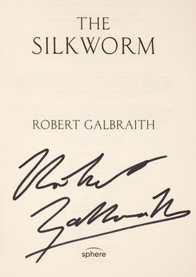 Lot 425 - Rowling, J. K. The Silkworm [by] Robert Galbraith, 1st edition, London: Sphere, 2014