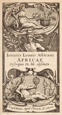 Lot 274 - Elzevir Press. Ioannis Leonis Africani Africae, 2 volumes, 1632