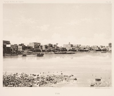 Lot 23 - Luynes (Honoré Théodore). Voyage d'exploration à la mer Morte, à Petra, 4 volumes, 1868-74