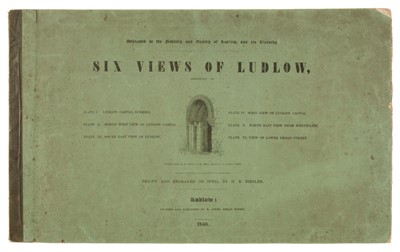 Lot 64 - Ziegler (Henry Bryan). Six Views of Ludlow..., 1846
