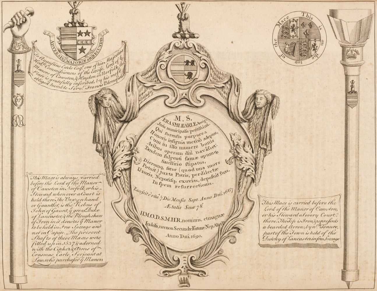 Lot 48 Blomefield (Francis). An Essay towards a