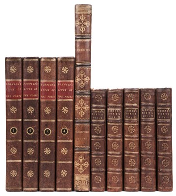 Lot 351 - Johnson (Samuel). The Lives of the most Eminent English Poets, 1783..., and others