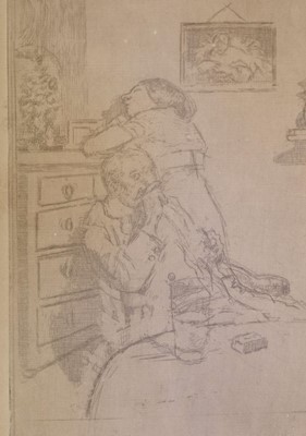 Lot 329 - Sickert (Walter, 1860-1942). Ennui (The Medium Plate), 1914/15, etching, first state, signed