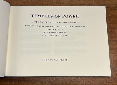 Lot 390 - Harte (Glynn Boyd). Temples of Power, 1979