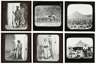 Lot 62 - Magic Lantern Slides. Approx. 70 photographic Magic Lantern Slides, mostly of Morocco, early 20th-c.