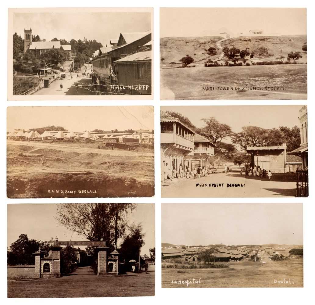 Lot 210 - India postcards. A collection of approx. 460 postcards of India, largely early 20th century