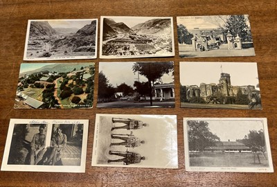 Lot 210 - India postcards. A collection of approx. 460 postcards of India, largely early 20th century