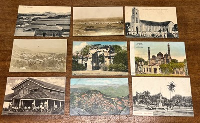 Lot 210 - India postcards. A collection of approx. 460 postcards of India, largely early 20th century